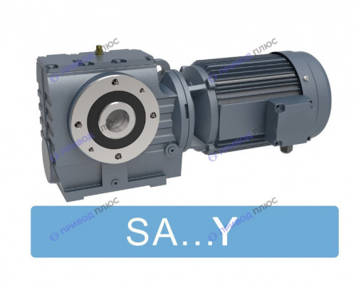 Червячный мотор-редуктор S/SA/SH/SF/SAF/SHF97-Y180L4-22-9,55-A-M1-0⁰